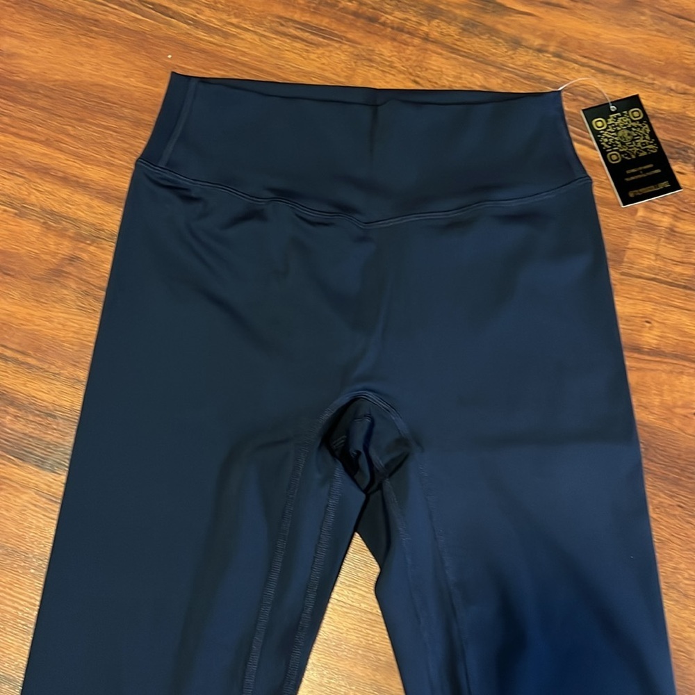 Til You Collapse Original Effortless Classic Leggings Navy Large - Picture 6 of 10